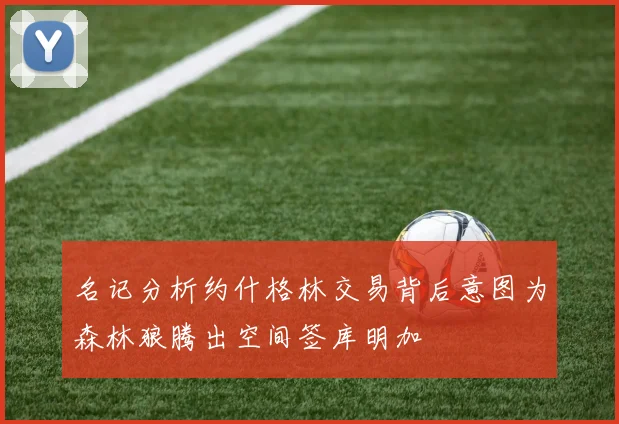 名记分析约什格林交易背后意图为森林狼腾出空间签库明加
