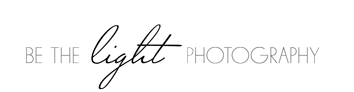 be the light photography logo